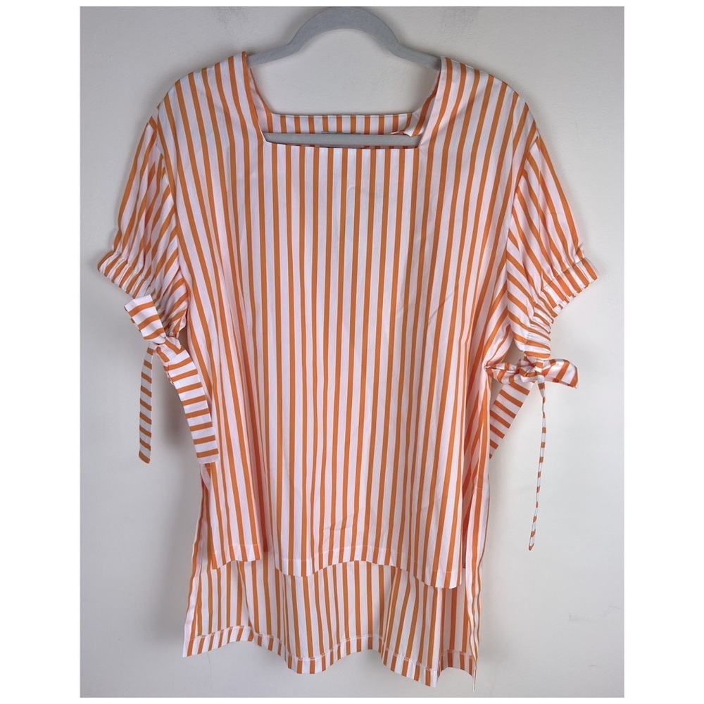 Harshman | Zita Top Marigold Stripes | XS